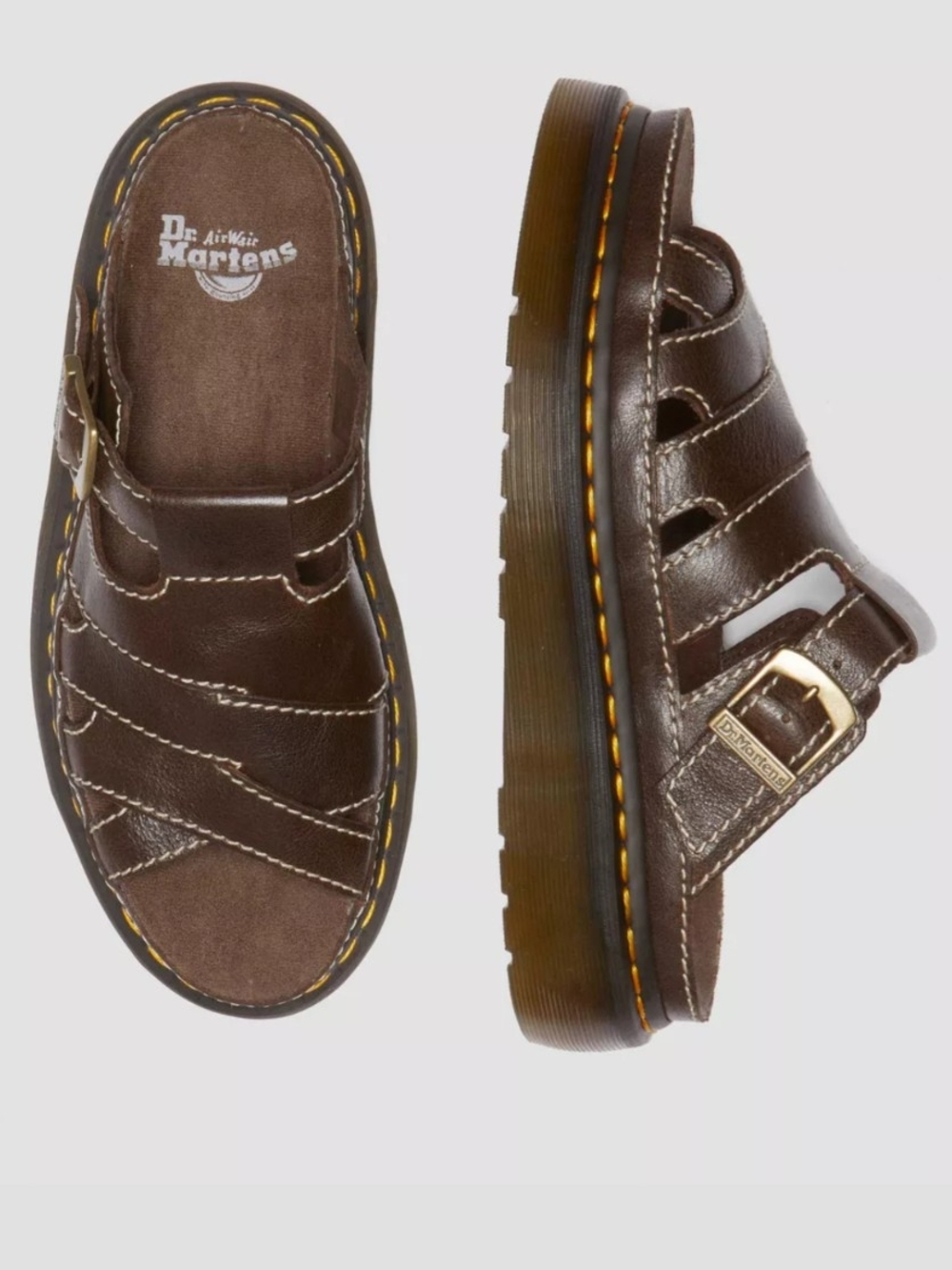 Dr. Martens Maxxy Slide AR Rogue Leather Sandals 10M/11W DS NB